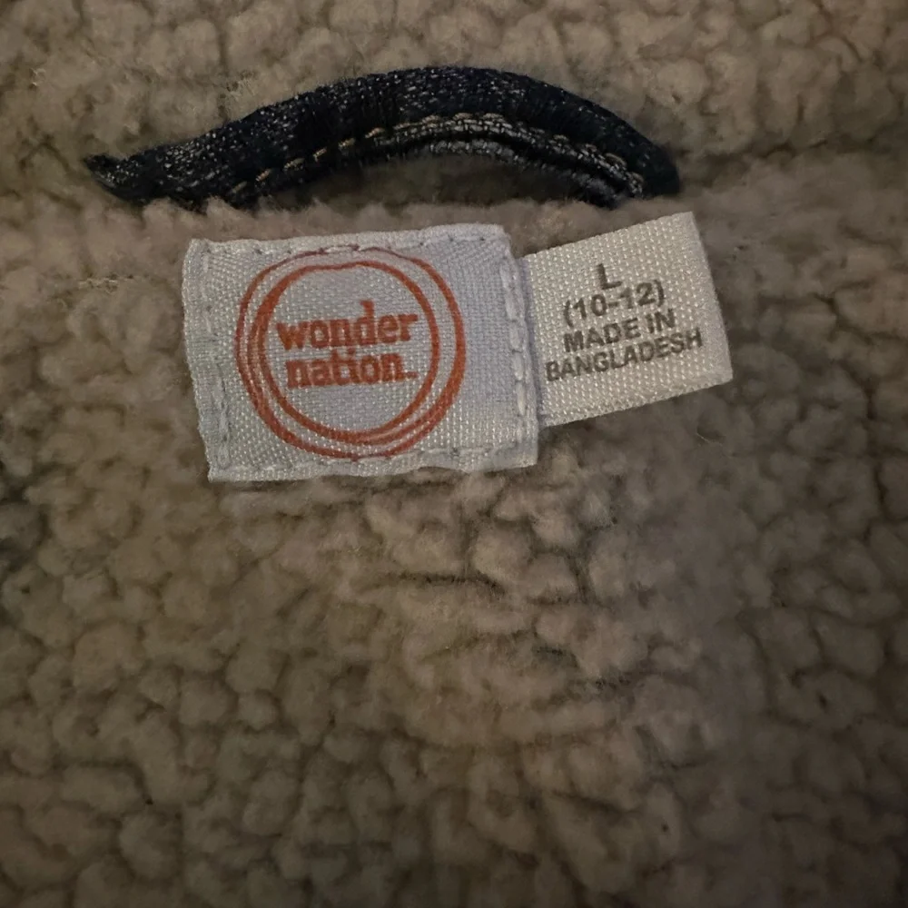 Boys Fleece Lined Jean Jacket - Picture 2 of 2